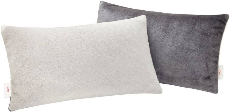 s.Oliver Dekokissen double soft Kissen s.Oliver, Kissenhüllen ohne Füllung, 2 Stück, mit samtig weicher Oberfläche s.Oliver Dekokissen double soft Kissen s.Oliver, Kissenhüllen ohne Füllung, 2 Stück, mit samtig weicher Oberfläche von s.Oliver