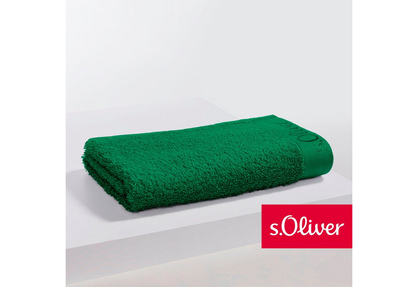 s.Oliver Gästehandtuch s.Oliver, Premium Qualität, 600 gr/m², auch als Sets erhältlich, Walkfrottier (1-St), große Farbauswahl, auch als Duschtuch, Waschhandschuh, Handtuch von s.Oliver