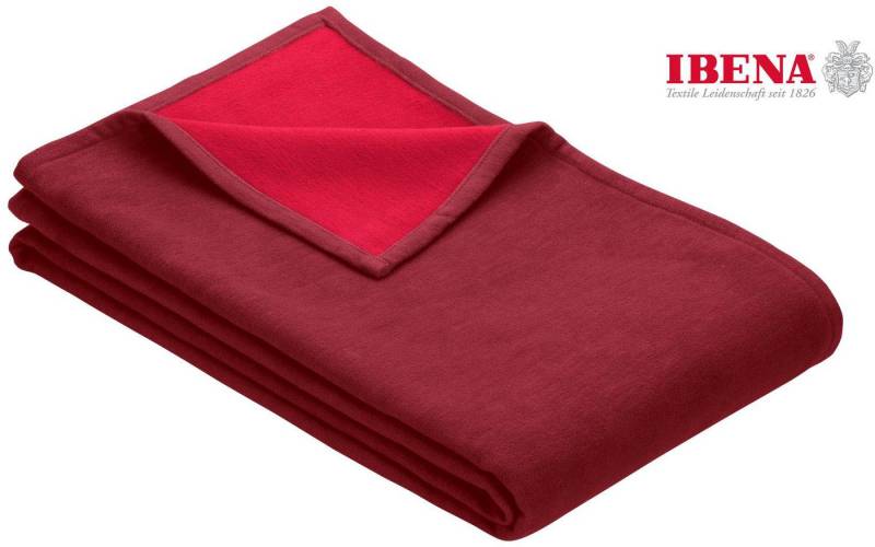 Wohndecke Cotton Pur, IBENA, in trendigen Farben von IBENA