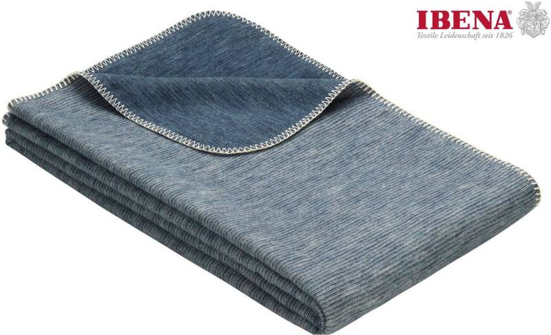 Wohndecke Wohndecke Lausanne, IBENA, in schlichtem Melange-Look Wohndecke Wohndecke Lausanne, IBENA, in schlichtem Melange-Look von IBENA