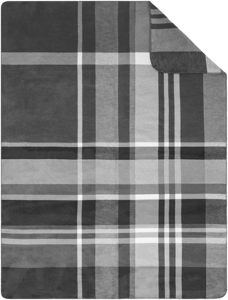 Wohndecke Wohndecke Falkland, IBENA, mit zeitlosem Karo-Design Wohndecke Wohndecke Falkland, IBENA, mit zeitlosem Karo-Design von IBENA