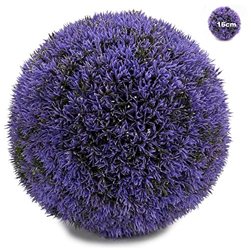 Ibergarden kunstpflanze Bola de Seto 16 cm lila von Ibergarden