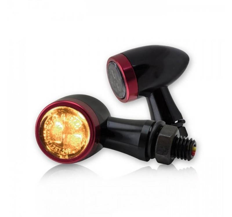 IBEX Blinker SMD-Blinker Jack schwarz/rot M8 getönt von IBEX