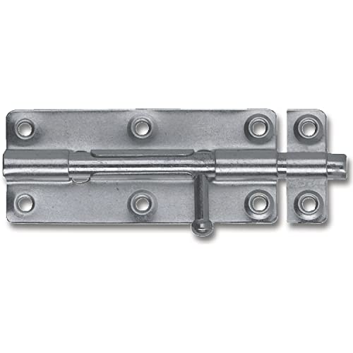 IBFM Standard Bolzenriegel Grendelriegel Länge 140 mm, Türriegel Stahl verzinkt von IBFM