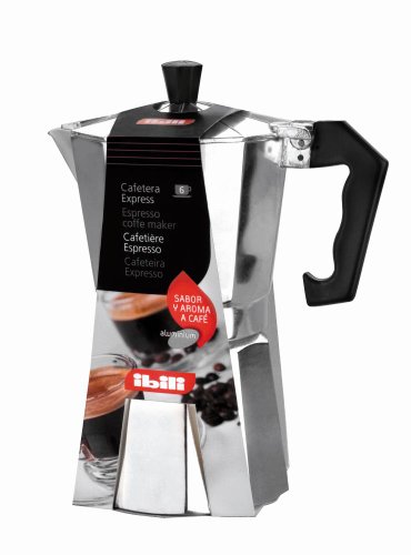 IBILI - Express-Kaffeekocher Bahia, 12 Tassen, 600 ml, Aluminium IBILI - Express-Kaffeekocher Bahia, 12 Tassen, 600 ml, Aluminium von IBILI