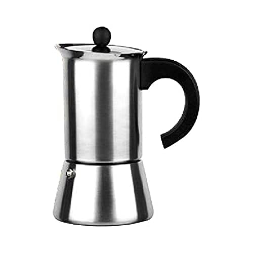 IBILI - Express-Kaffeekocher Indubasic, 6 Tassen, 280 ml, Edelstahl, für Induktionsherde geeignet von IBILI