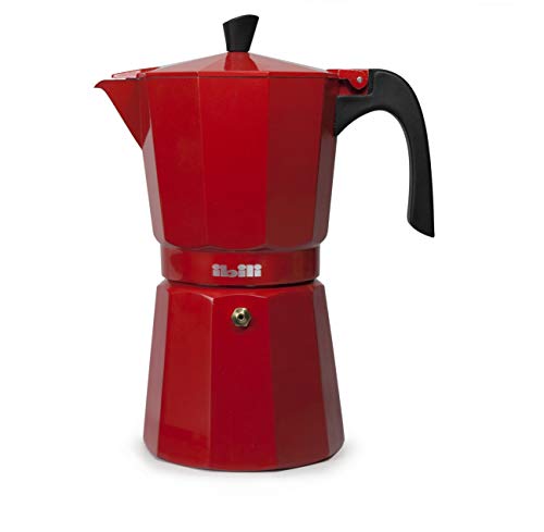 IBILI - Express-Kaffeekocher Bahia Roja, 3 Tassen, 150 ml, Aluminium von IBILI