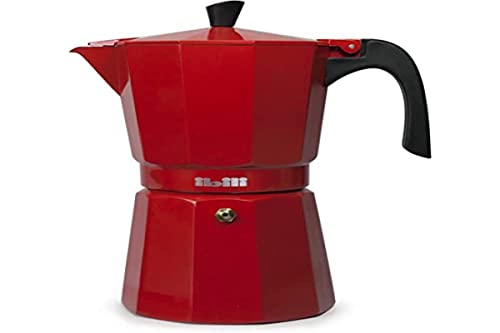 IBILI - Express-Kaffeekocher Bahia Roja, 12 Tassen, 600 ml, Aluminium von IBILI