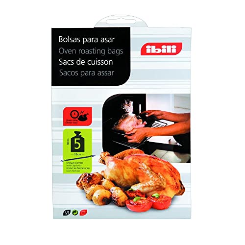IBILI 5 BOLSAS para ASAR 25X38 cm, Stainless Steel von IBILI