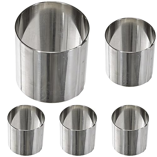 IBILI ARO INOX 6x6 CMS, Stainless Steel, Silber, 6 x 6 x 5 cm (Packung mit 5) von IBILI