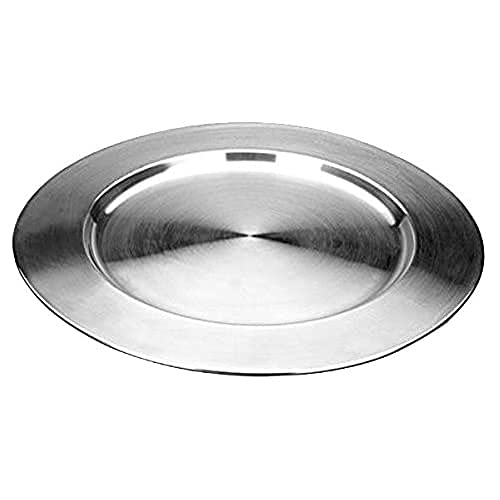 IBILI BAJOPLATO INOX 32 CMS, Stainless Steel, Silber, 32 x 32 x 5 cm von IBILI