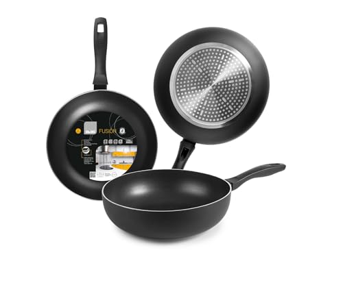 IBILI - Bratpfanne Fusion, 26 cm, Aluminium, Anti-Haft, geeignet für Induktion IBILI - Bratpfanne Fusion, 26 cm, Aluminium, Anti-Haft, geeignet für Induktion von IBILI