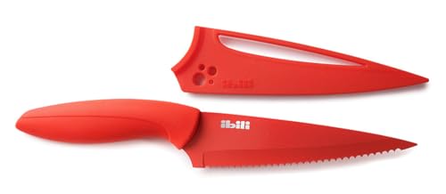 IBILI CUCHILLO para Tomate (Display 24 PC), Stainless Steel, Rot, Einheitsgröße von IBILI