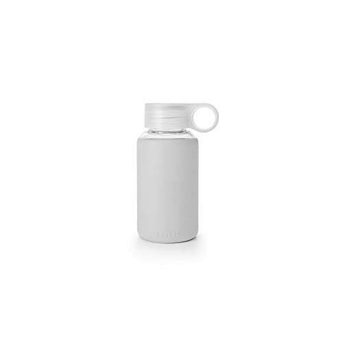 IBILI - Flasche aus Borosilikatglas Kid, Grau, 200 ml, wiederverwendbar, Schutz gegen Schläge von IBILI