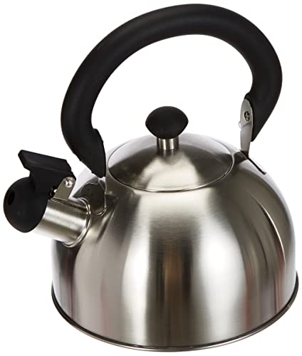 IBILI - Kaffeekocher, klassischer Pfeifton, 1,5 Liter, Edelstahl, für Induktionsherde geeignet, Silber / Schwarz IBILI - Kaffeekocher, klassischer Pfeifton, 1,5 Liter, Edelstahl, für Induktionsherde geeignet, Silber / Schwarz von IBILI