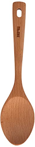 IBILI CUCHARA ESPAÑOLA Madera 22 cm, Stainless Steel, braun, 22 x 7 x 3 cm von IBILI