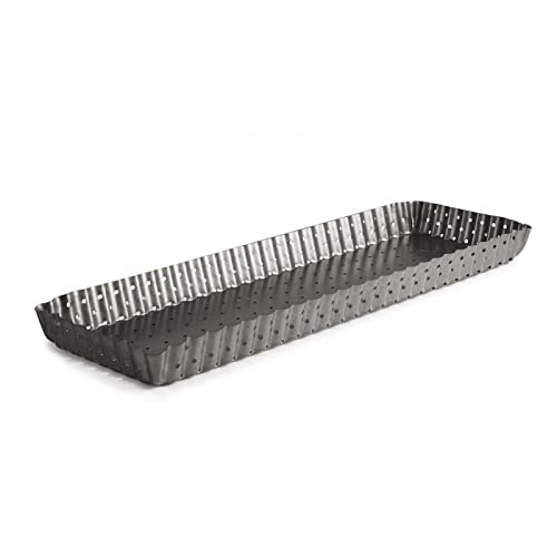 IBILI MOLDE Rectangular PERFORADO CROUS 35X11, Stainless Steel, Schwarz, 35 x 11 cm IBILI MOLDE Rectangular PERFORADO CROUS 35X11, Stainless Steel, Schwarz, 35 x 11 cm von IBILI