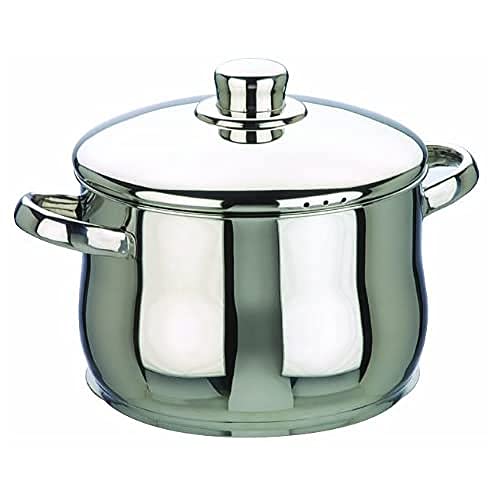 IBILI OLLA Con TAPA INOX Oslo 16 CMS, Stainless Steel, Silber, 16 cm, 2-Einheiten von IBILI