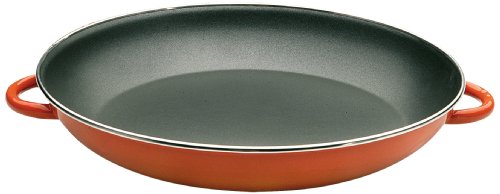 IBILI PAELLERA Con ASAS Metalica 34, Stainless Steel, orange/schwarz, 34 cm IBILI PAELLERA Con ASAS Metalica 34, Stainless Steel, orange/schwarz, 34 cm von IBILI