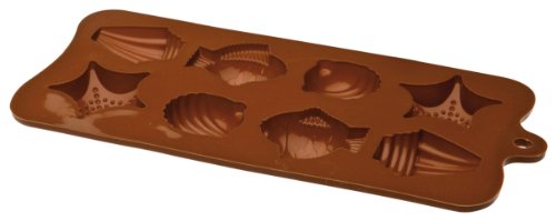 IBILI MOLDE BOMBON SILICONA Chocolate MAR, Stainless Steel, braun, 21 x 10.5 x 2.5 cm von IBILI