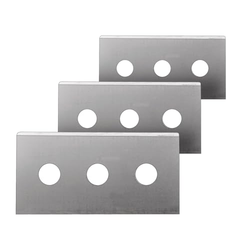 IBILI Set 3 CUCHILLAS RASQUETA VITROCERAMICA, Stainless Steel von IBILI