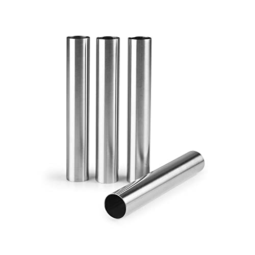 IBILI Set 4 MOLDE CANUTILLO, Stainless Steel, Silber, 25 x 13 x 2 cm, 4 von IBILI