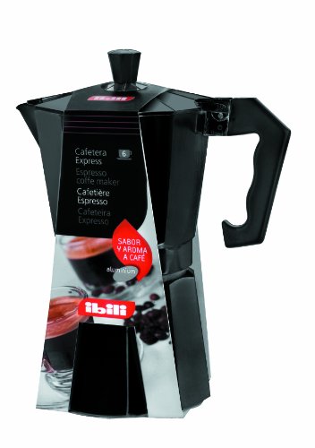 IBILI - Express-Kaffeekocher Bahia Negra, 6 Tassen, 300 ml, Aluminium von IBILI