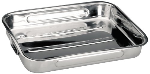 Ibili 651835 Bräter, mit einfaltbaren Griffen, aus Edelstahl Ibili 651835 Bräter, mit einfaltbaren Griffen, aus Edelstahl von IBILI