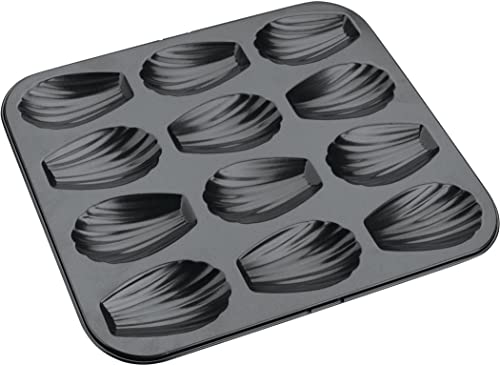 Ibili 820502 – Backform Muffins 12 Eiswürfel Moka Schwarz - 25,9 x 20,9 x 1,4 cm von IBILI