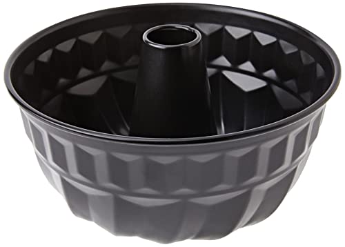 Ibili 820622 Gugelhupfform, 22 x 22 x 10 cm, Schwarz von IBILI