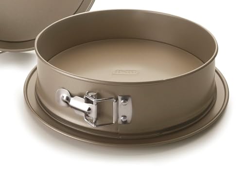 Ibili Golden Class Springform mit extra Boden, 26 x 7 cm, gold, 1-teilig von IBILI