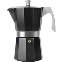 Ibili - Schwarze Induktionskaffeemaschine aus Aluminium, 3–6 t. Evva 623106 Ibili - Schwarze Induktionskaffeemaschine aus Aluminium, 3–6 t. Evva 623106 von IBILI