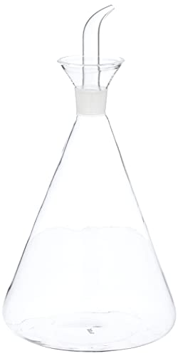ibili 755010 Speiseölflasche 1000 ml, Glas/Edelstahl, transparent/silber, 24 x 12 x 12 cm von IBILI