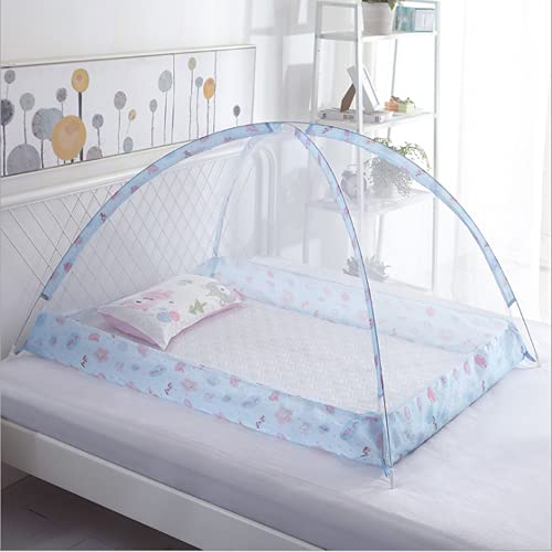 Mückennetz Babybett Moskitonetz Universal Pop Up Insektennetz klappbar Moskitozelt Mobile Bogen Mosquito Nets Mesh Baldachin Reisebett Kinderwagen Fliegennetz Kinderbett Fliegengitter von IBLUELOVER