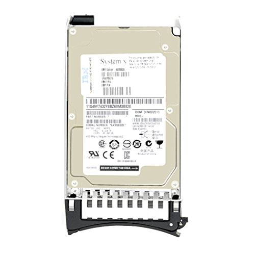 IBM 600GB 10K 6Gbps SAS 2.5" SAS Festplatte - Festplatte - 600GB 600go SAS, 10000 RPM, 2.5, Server/Workstation System x3650 M3 (7945) (Renoviert) von IBM