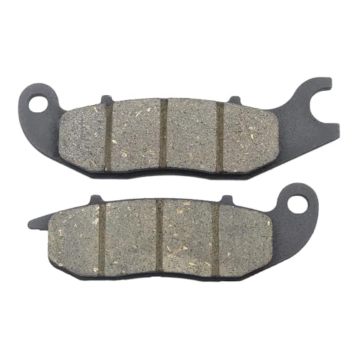 IBNA Auto Für PCX125 WW125AM 2021 WW125AP 2023 WW125HVM PCX E HEV 2021 Scooter Bremsbeläge Vorne Und Hinten Zubehör(VORDERSEITE) von IBNA