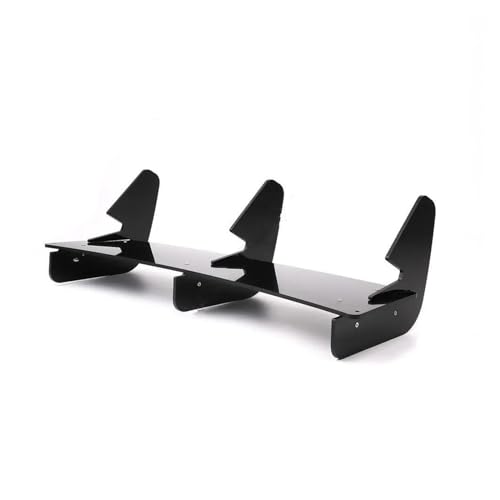 IBNA Auto Heckspoiler Für VW Für Polo 5 MK5 GTI 6R 6C 2010-2018 Mod 3 Flossen Hinten Stoßstange Diffusor Spoiler Splitter 2/4 Tür BodyKits Tuning Autospoilerflügel (Farbe : 2010-2015 Pre-Facelift) von IBNA