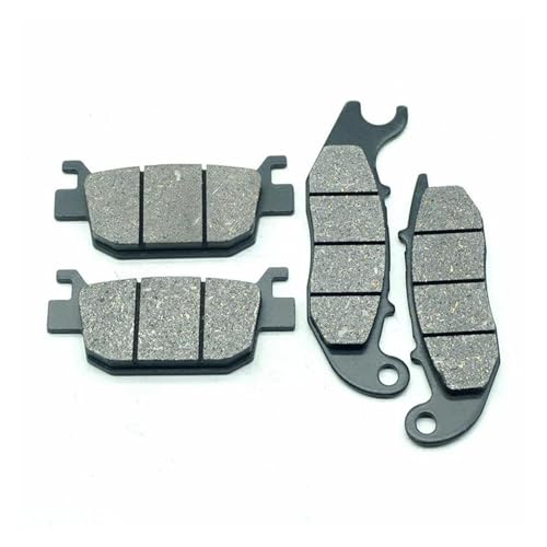 IBNA Auto Roller Vorne Hinten Bremsbeläge Für PCX125 WW125AM 2021 WW125AP 2023 WW125HVM PCX E HEV 2021 Zubehör(Vordere und hintere Polster) von IBNA