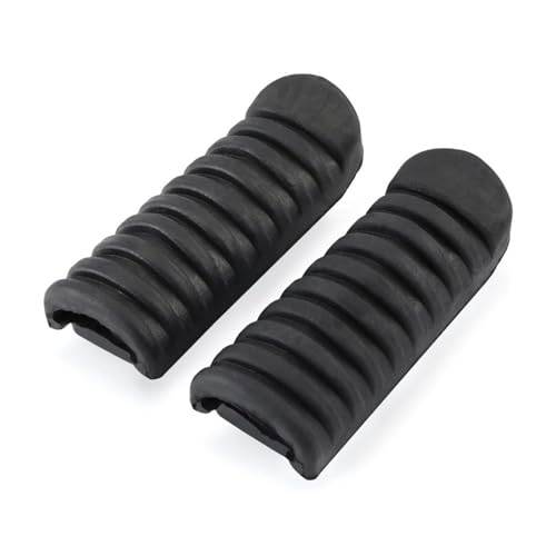 IBNA Für Ninja 250 400 650 1000 Für V&ersys Z1000SX Z750 ER6F ZX6R ZX12R Vorne Fußrasten Fußrasten Motorrad Gummi Pedal Pads Motorrad Fußstützen(Gummiabdeckung) von IBNA