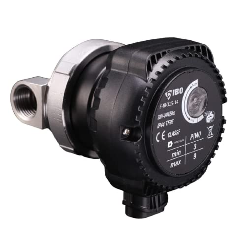 ibo E-IBO 15-14 Umwälzpumpe Zirkulationspumpe für Brauchwarmwasser für die Umwälzung Pumpe ohne Drosselklappe für die Warmwasserzirkulation. Niedriger Energiever brauch ibo E-IBO 15-14 Umwälzpumpe Zirkulationspumpe für Brauchwarmwasser für die Umwälzung Pumpe ohne Drosselklappe für die Warmwasserzirkulation. Niedriger Energiever brauch von IBO