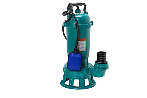 Schmutzwasserpumpe Fäkalienpumpe 400 L/Min 1500 W Tauchpumpe Cutter Schwimmerschalter von IBO