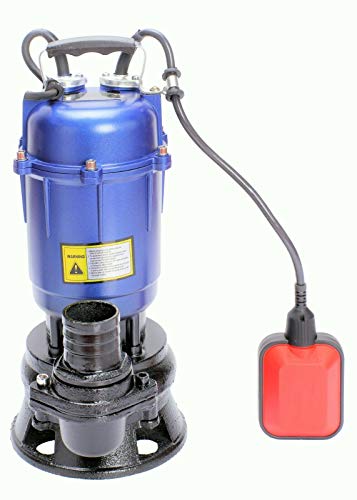 TAUCHPUMPE 550W M MIT SCHWIMMSCHALTER Pumpe 0,55 kW - KG - Wasserpumpe Schmutzwasserpumpe mit SCHWIMMER Fäkalienpumpe von IBO