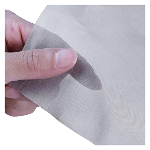 IBOWZ Drahtgitter,304 Edelstahl Drahtgeflecht 400-Mesh-Feinsiebgewebe, 304-Drahtgewebe aus Edelstahl, hitzebeständiges Metallgewebesieb, für Filtersiebblatt-Filtrationstuch von IBOWZ