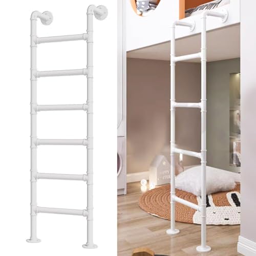 IBOWZ Fensterschachtleiter, 39-65" Home Hohe Dachbodenstufe, Wand/Boden Metall Heavy Duty Keller Brunnen Ausstieg Sicherheit IBOWZ Fensterschachtleiter, 39-65" Home Hohe Dachbodenstufe, Wand/Boden Metall Heavy Duty Keller Brunnen Ausstieg Sicherheit von IBOWZ