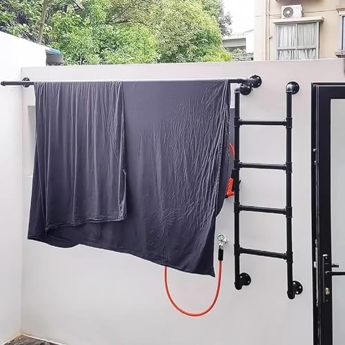 IBOWZ Fensterschachtleiter, Kellerausstieg mit 4–8 Sprossen, Robustes Metallfenster, Feuerleiter, feuchtes 500-lbs-Bett IBOWZ Fensterschachtleiter, Kellerausstieg mit 4–8 Sprossen, Robustes Metallfenster, Feuerleiter, feuchtes 500-lbs-Bett von IBOWZ