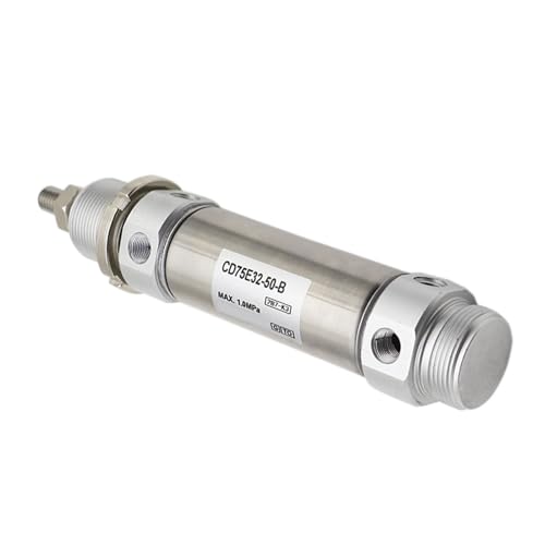 IBOWZ Luftzylinder SMC Typ C75 C75E32 Standard Doppeltwirkend Einzel Rod Luftzylinder C75E32-10 C75E32-25 C75E32-30 C75E32-40 C75E32-50 C75E32-80 von IBOWZ