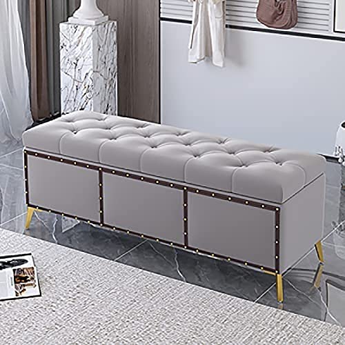 IBOWZ Sitzhocker mit Stauraum, Ottomane mit Samtaufbewahrung, Premium-Aufbewahrungsbank, Schlafzimmersitz, bequemer gepolsterter Sitz mit Organisation IBOWZ Sitzhocker mit Stauraum, Ottomane mit Samtaufbewahrung, Premium-Aufbewahrungsbank, Schlafzimmersitz, bequemer gepolsterter Sitz mit Organisation von IBOWZ