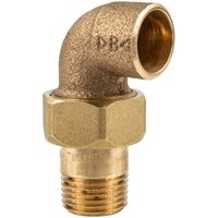 Ibp Bänninger - Rotguss-Lötfitting Winkelverschraubung 90°, 22 mm x 3/4 Zoll ag konisch dichtend - Typ 4098G, dvgw Ibp Bänninger - Rotguss-Lötfitting Winkelverschraubung 90°, 22 mm x 3/4 Zoll ag konisch dichtend - Typ 4098G, dvgw von IBP BÄNNINGER