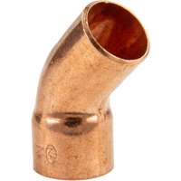 Kupfer-Lötfitting Bogen 45° I/A - Typ 5040, DVGW - 12 mm von IBP BÄNNINGER