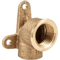 Rotguss-Lötfitting Deckenwinkel 15 mm x 1/2 Zoll ig - Typ 4472G, dvgw von IBP BÄNNINGER